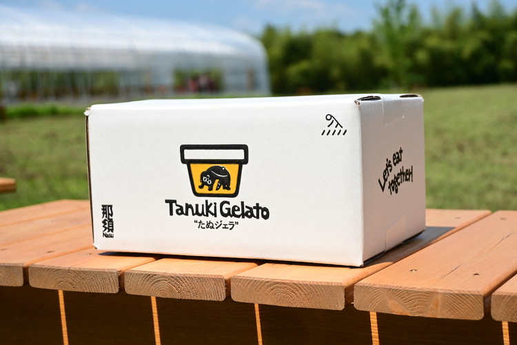 那須町産米粉から生まれたクラフトジェラート『たぬジェラ』6個セット〔B-127〕 | 栃木県 那須町 ジェラート アイス 氷菓 ※沖縄・離島への配送不可