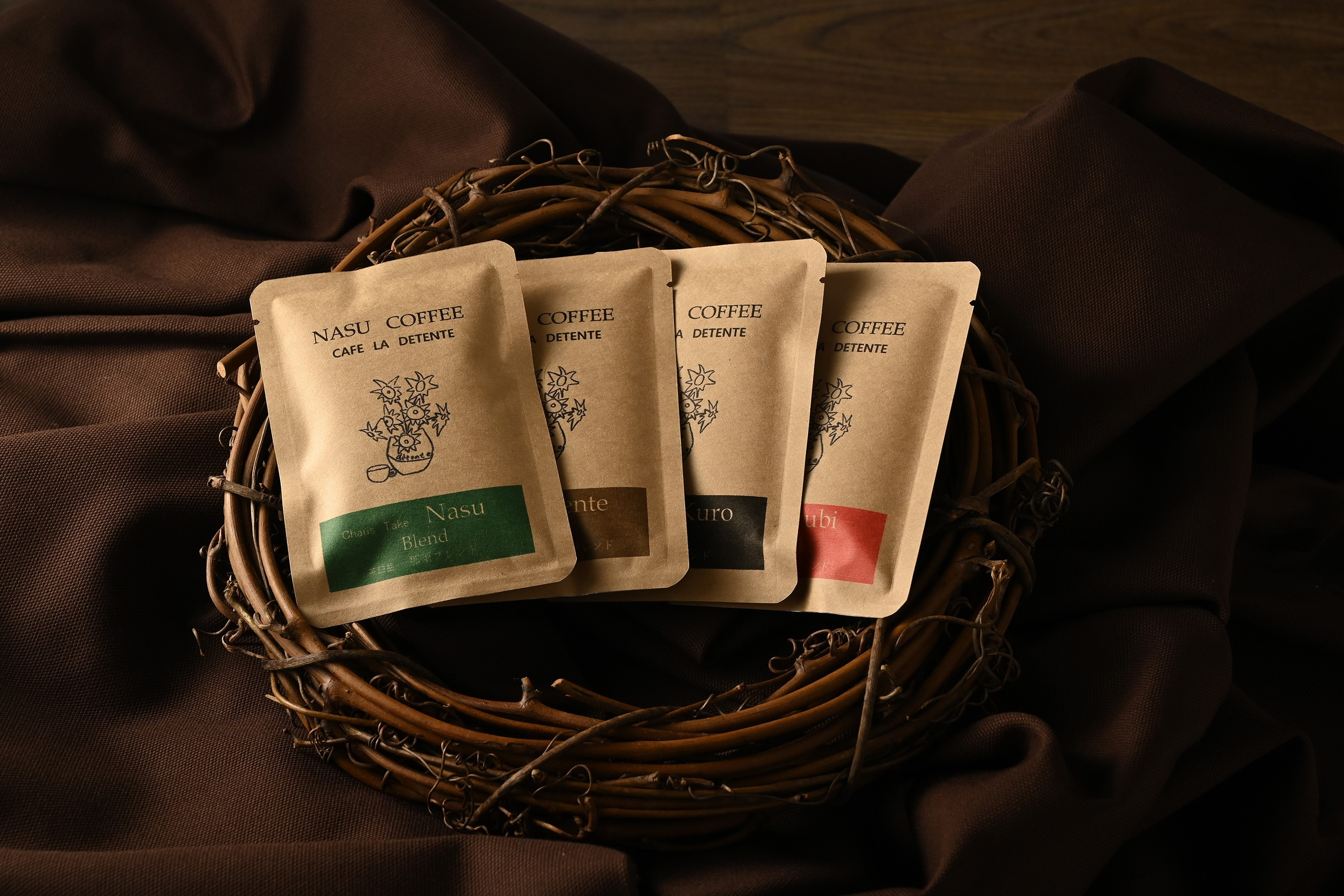 那須珈琲Cafe　La　Detente 珈琲ドリップパック〔A-23〕≪コーヒー 珈琲 coffee ドリップパック≫