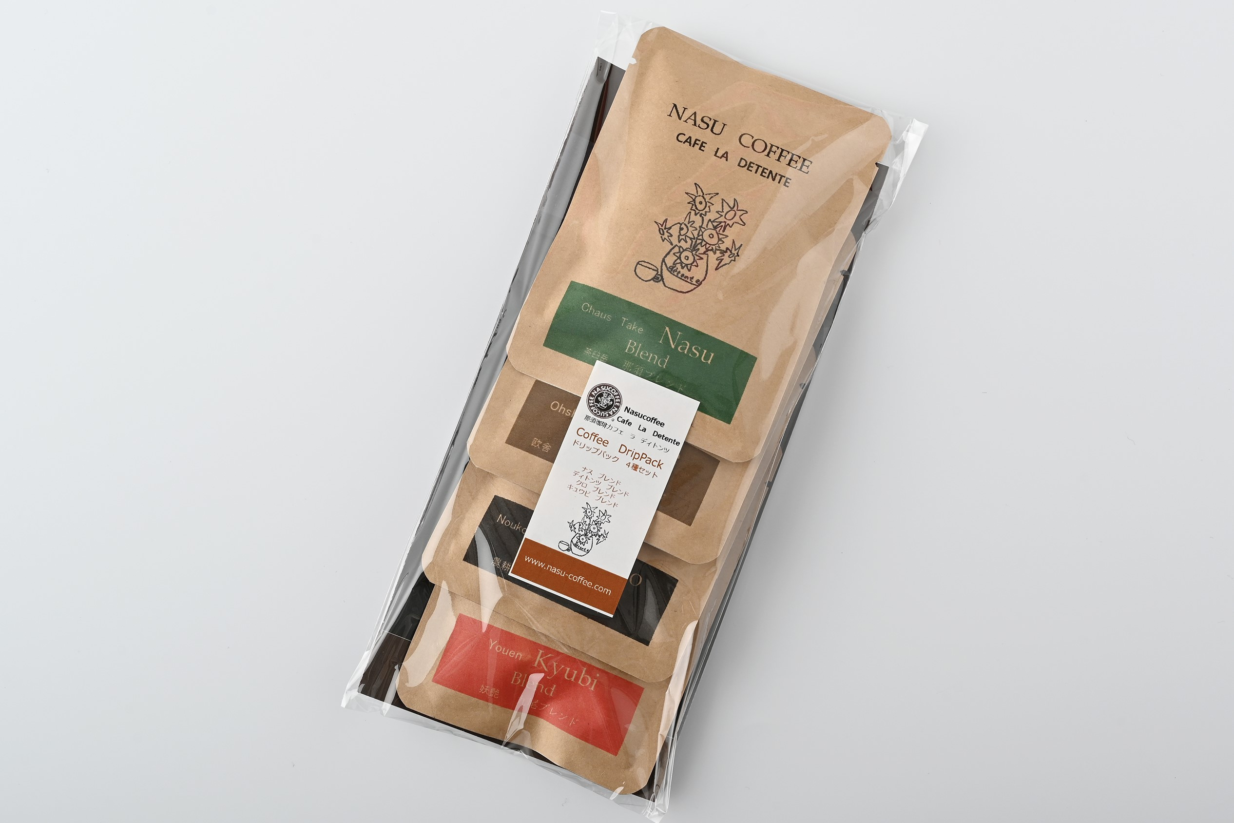 那須珈琲Cafe　La　Detente 珈琲ドリップパック〔A-23〕≪コーヒー 珈琲 coffee ドリップパック≫