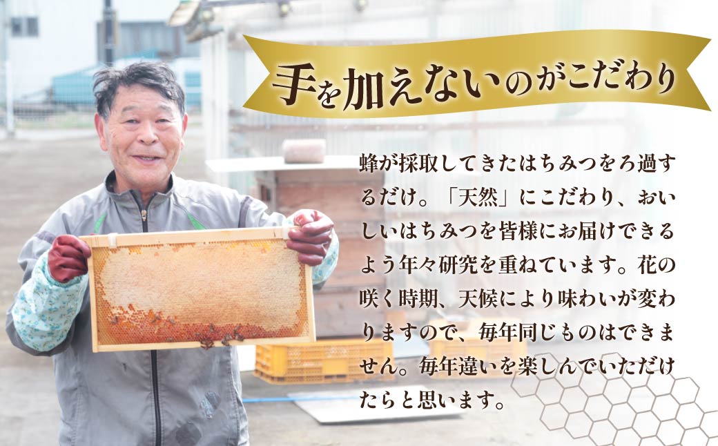 天然はちみつ Aセット 百花はちみつ 180g×２