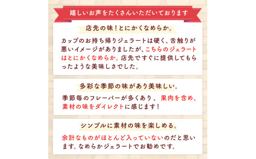 ジェラート 幻の牛の生乳から作る 無添加ジェラート 6個 ｜ジェラート 無添加 ミルク いちご ブルーベリー 旬 生乳 高級 美味しい 人気 リッチ 極上 乳製品 新鮮 定番 なめらか 自然 アイス 冷たい ミルク デザート おやつ 贈り物 贈答 食後 口直し