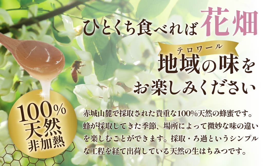 天然はちみつ Aセット 百花はちみつ 180g×２