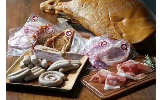 無添加にこだわる バラエティ豚肉セット 味付肉 生ハム ロース 合計750g｜無添加 生ハム 豚肉 ロース 厚切り 味付け肉 塩こうじ しょうゆ麹