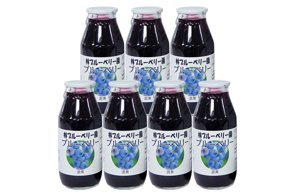 40％果汁入り ブルーベリージュース 180ml×7本セット