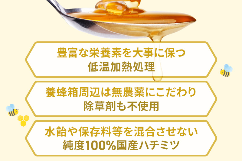 奥利根坂井のはちみつセット（アカシア・百花・キハダ）各250g 坂井養蜂場