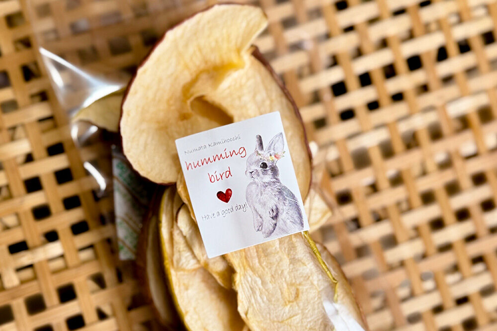 りんご屋さんのドライアップル 5個入り ハミングバード [林檎 りんご リンゴ 乾燥 果物 保存食 防災食 非常食 ローリングストック おやつ オヤツ]