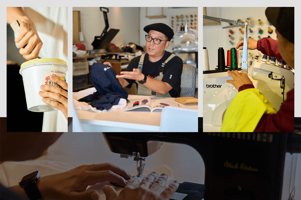 ORIGINAL FOODIE BLACK×WHITE ／ L FUN工房UNITE9