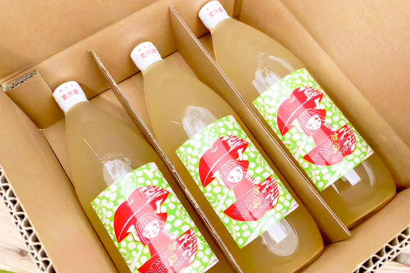 りんご女学校のりんごジュース 1000ml×3本セット