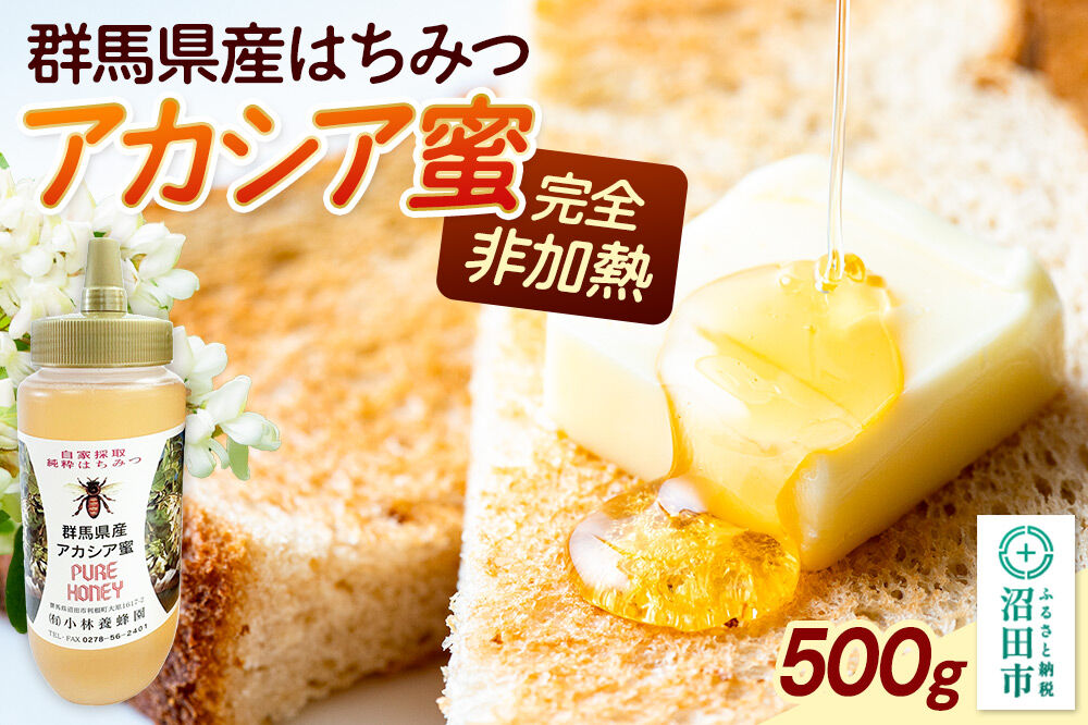 群馬県産アカシア蜂蜜 500g [蜂蜜 はちみつ ハチミツ 国産 アカシア アカシヤ]