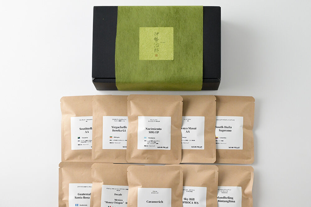 オリジナルコーヒーセット（ドリップパック）12g×10個 [コーヒー 珈琲 coffee オリジナルコーヒー ドリップパック お手軽 飲料 ドリンク 珈琲 伊勢治郎 沼田市]