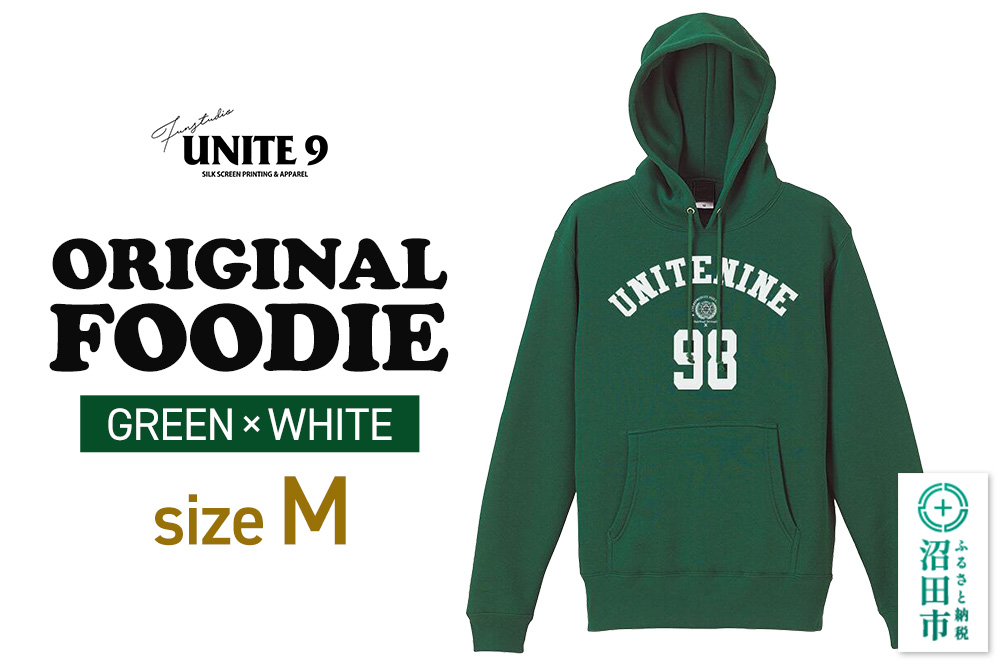 ORIGINAL FOODIE GREENテ邑HITE シ M FUN蟾・謌ソUNITE9