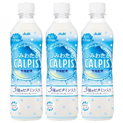 「しみわたるカルピス(R)」PET 490ml×24本【1604067】