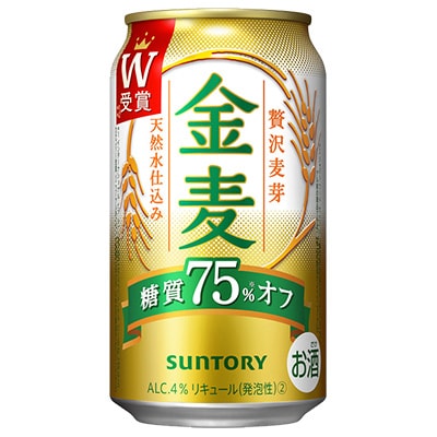 サントリー　金麦糖質75%オフ　350ml×24本【1348273】