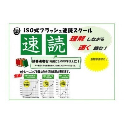 アイ・アカデミーの速読トレーニング受講チケット(50分×2回分)【1360690】