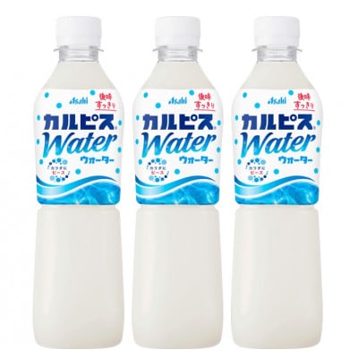 【2ヵ月毎定期便】『カルピスウォーター』PET500ml　24本　隔月全6回【4011133】