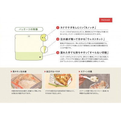 アルファ化米(乾燥米飯)30食セット【1391583】