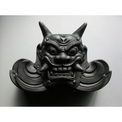 若葉型鬼面瓦　1個【1389297】