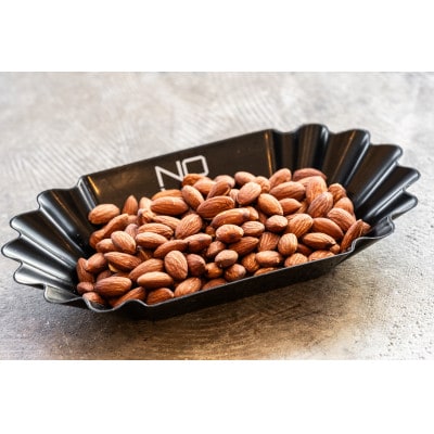 自家焙煎素焼きアーモンド2種(マルコナ種・ノンパレル種) 各100g【1701129】