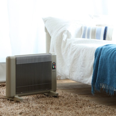 夢暖望660型 (ベージュ) 遠赤外線パネルヒーター 日本製・3年間品質保証付【1553533】