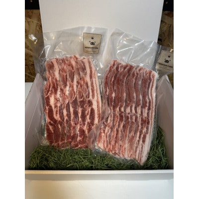 無垢の輝き　豚バラ1kg【サムギョプサル専用】【配送不可地域：離島】【1727378】
