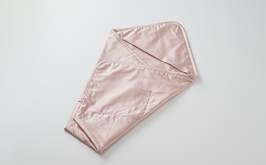 「毎日シルクに包まれて眠りたい」【中わた 富岡産シルク100％】 シルクおくるみ（ベビー） ピンクゴールド シルク 絹 贈り物 ギフト 国産 F21E-430