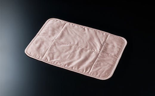 「毎日シルクに包まれて眠りたい」【中わた 富岡産シルク100％】 枕パット ピンクゴールド シルク 絹 贈り物 ギフト 国産 F21E-457