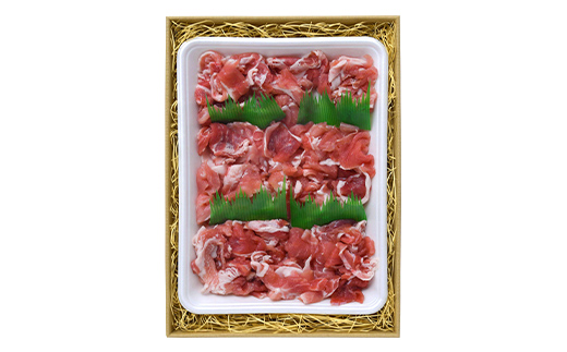 富岡産豚切り落とし 豚肉 ポーク 肉 F21E-536