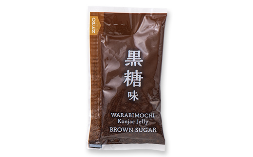 【夏季限定】 ぷるもちわらび餅風ゼリー 黒糖 (20g×6個×12袋入×1箱) F21E-560