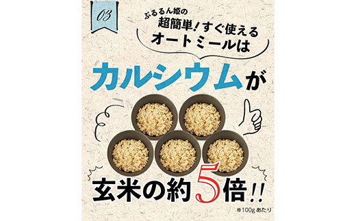 ＜超簡単！すぐ使える＞スープ専用 オートミール(700g×2) オーツ麦 スープ用 オートミール 食物繊維 食品 F20E-815