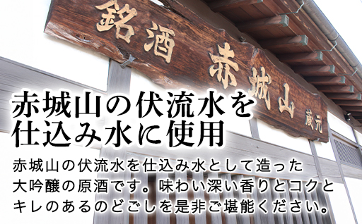 【133】赤城山　特別大吟醸　2本
