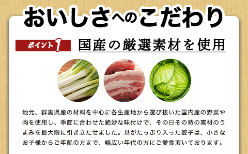 【28】おざわの上州冷凍餃子50個入り