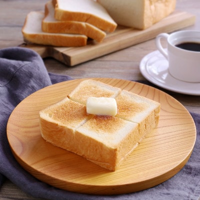 【無地 熨斗】地球屋パン工房　高級生食パン『ハニーブレッド“極”』　2本(4斤)セット【配送不可地域：離島・沖縄県】【1094267】