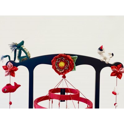 地球屋のつるし飾り　プレミアム(つるし雛)　　向い干支付き(辰・戌)【1286699】