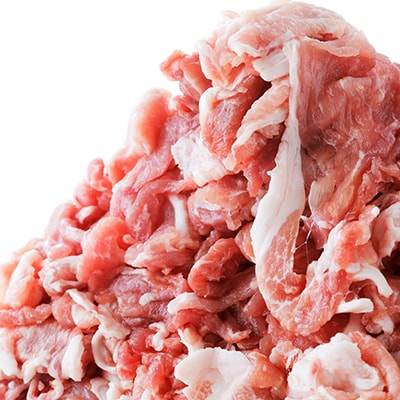 冷凍上州麦豚　モモカタ切落し　約2.4kg【配送不可地域：離島】【1082407】