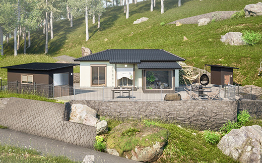 世界遺産リトリート 荒船いとわの宿泊券 3000円分 一棟貸し ヴィラ 荒船風穴 F21K-357