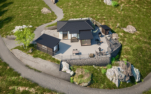 世界遺産リトリート 荒船いとわの宿泊券 3000円分 一棟貸し ヴィラ 荒船風穴 F21K-357