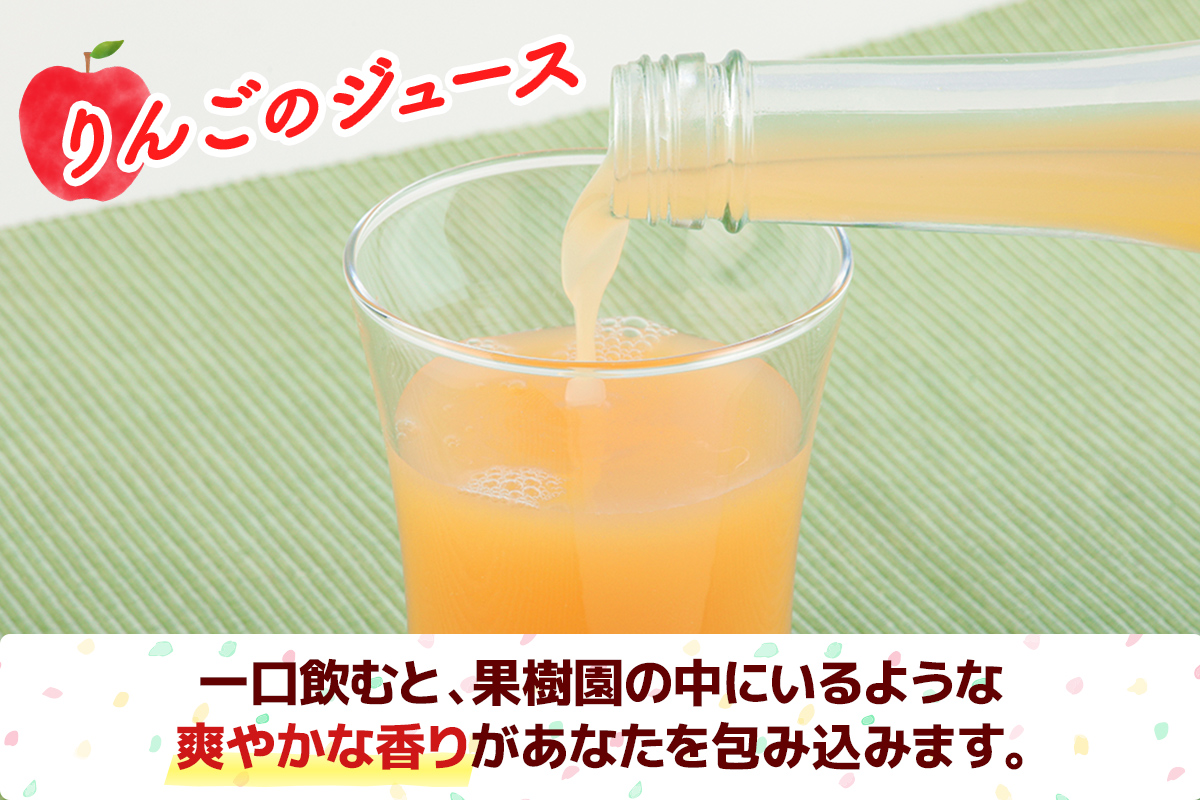 井田りんご園の「りんごジュース」2本セット｜林檎 リンゴ アップルジュース 果物 飲料 フルーツ 産地直送 果汁100% 甘楽町 [0299]