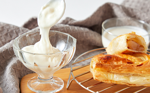 プレミアムヨーグルトと川場のむヨーグルトとアップルパイセット【配送不可地域：離島】【1340785】