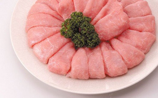 上州麦豚ロース肉１kg：しゃぶしゃぶ用【冷蔵で直送】A-23