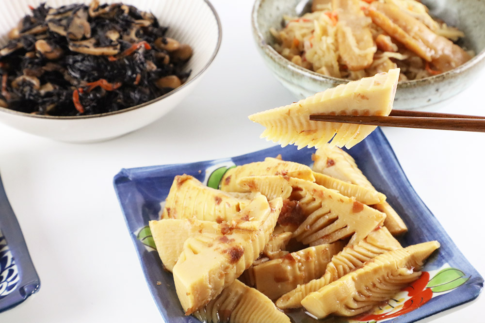 モリヨシチルド惣菜詰め合わせ 4種2セット（五目ひじき煮、金平ごぼう、五目切干煮、筍土佐煮）×2袋