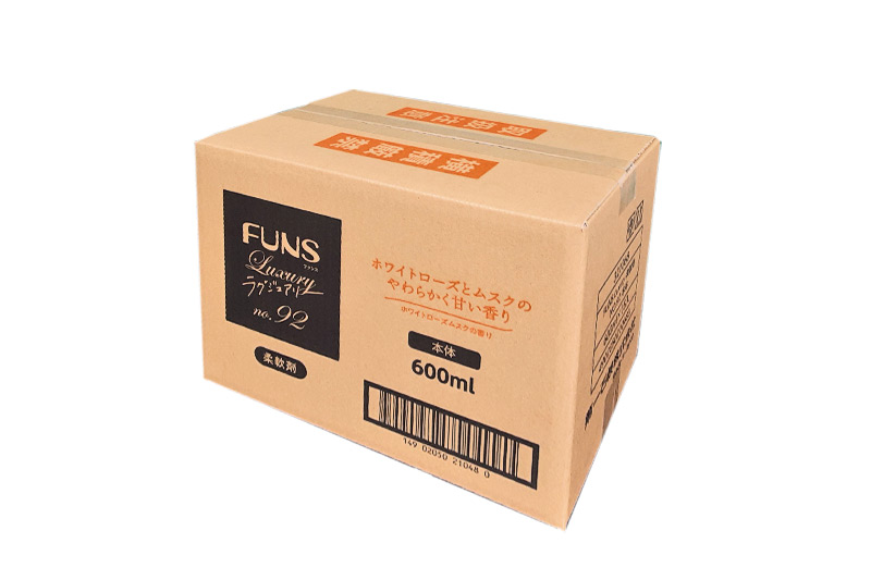 ファンスラグジュアリー 柔軟剤 No.92 本体 600ml×15個【1ケース】 FUNS Luxury