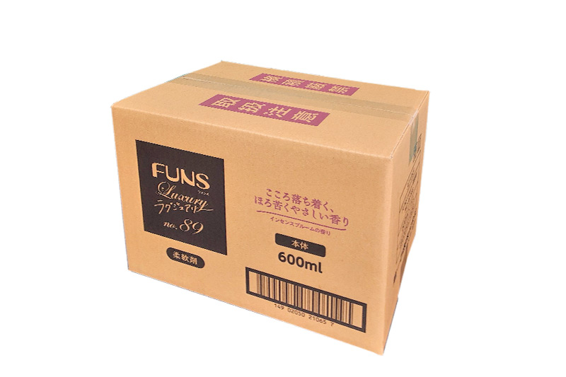 ファンスラグジュアリー 柔軟剤 No.89 本体 600ml×15個【1ケース】 FUNS Luxury