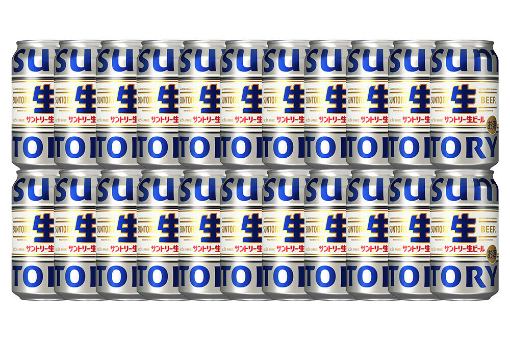 《最短翌日発送》《定期便4ヶ月》サントリー 生ビール ＜350ml×24缶＞ [最短翌日発送 お酒 ビール サントリー suntory]