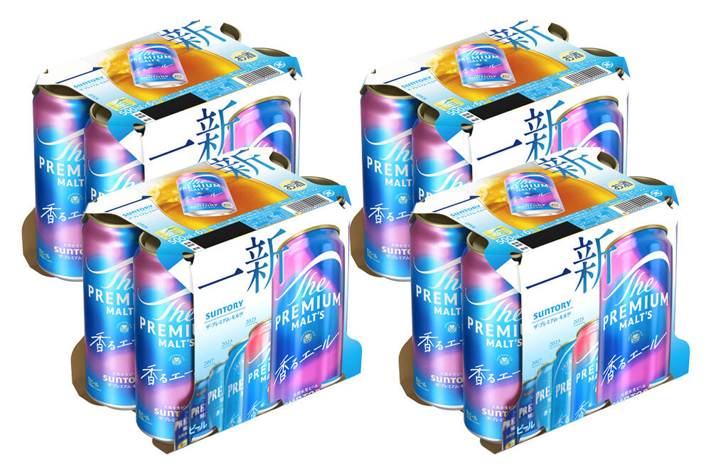 《最短翌日発送》【定期便4ヶ月】サントリー ザ・プレミアム・モルツ〈香る〉エール ＜500ml×24缶＞ [最短翌日発送 ふるさと納税 ビール サントリー プレモル ビール 贅沢 リッチ ご褒美 ごほうび suntory]