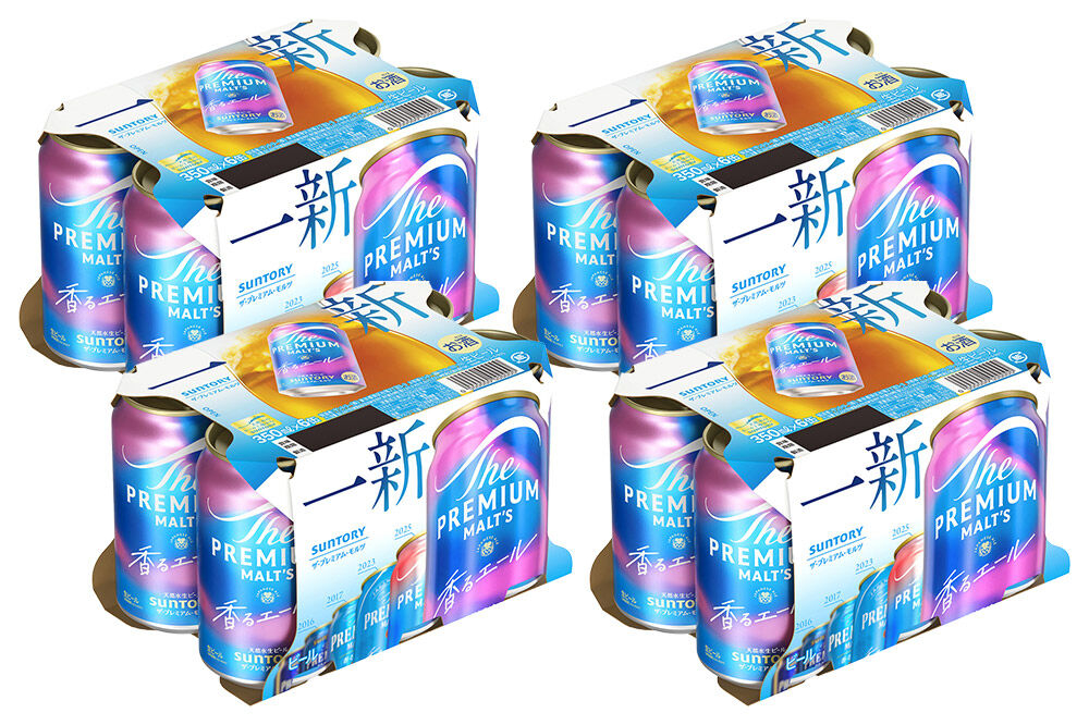 《最短翌日発送》【定期便3ヶ月】サントリー ザ・プレミアム・モルツ 香るエール ＜350ml×24缶＞ [最短翌日発送 お酒 ビール プレモル サントリー suntory]