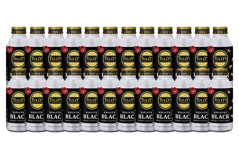 《定期便2ヶ月》ＴＵＬＬＹ’ＳＣＯＦＦＥＥ（タリーズコーヒー）ＢＡＲＩＳＴＡ’ＳＢＬＡＣＫ（バリスタズブラック）【ホット＆コールド兼用】390ml×24缶 [ふるさと納税 缶コーヒー コーヒー 珈琲 ボトルコーヒー ブラックコーヒー タリーズ 伊藤園コーヒー タリーズコーヒーまとめ買い]
