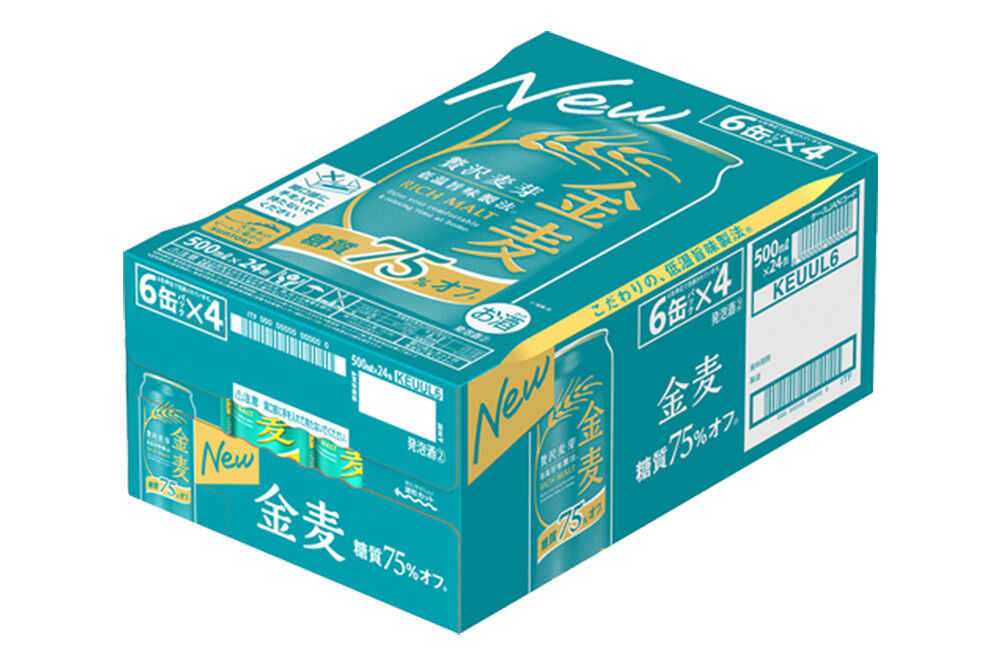 《最短翌日発送》《定期便11ヶ月》サントリー 金麦糖質75％オフ ＜500ml×24缶＞ [最短翌日発送 お酒 ビール 金麦 糖質オフ サントリー suntory]
