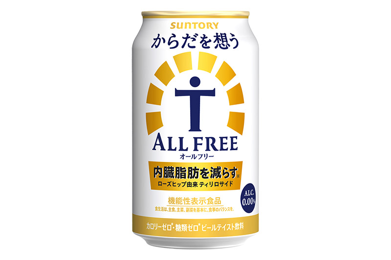 《最短翌日発送》【定期便12ヶ月】サントリー からだを想うオールフリー ＜350ml×24缶＞
