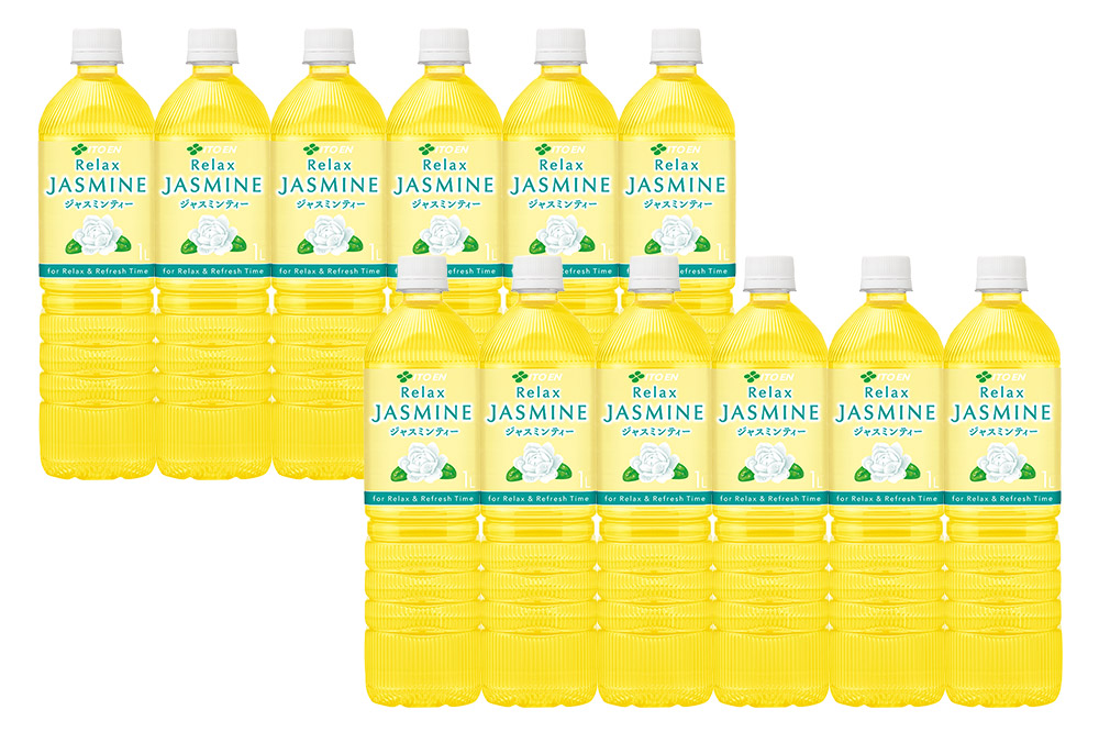 《定期便3ヶ月》リラックスジャスミンティー 伊藤園 ＜1L×12本＞【1ケース】