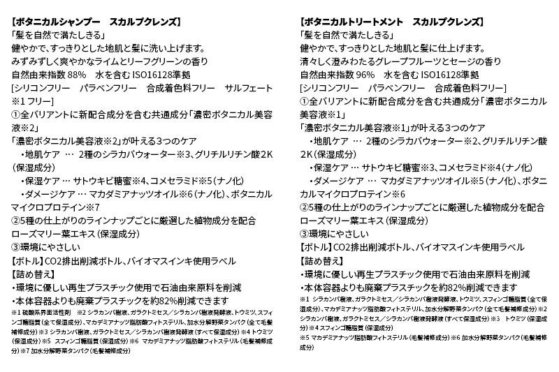 ãèš³ããåã BOTANIST ãã¿ãã¹ã ãã¿ãã«ã« ã·ã£ã³ããŒïŒããªãŒãã¡ã³ã è©°æ¿ã»ãããã¹ã«ã«ãã¯ã¬ã³ãºããã¯ããã³ãããã±ããã